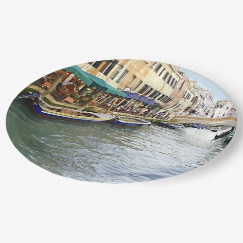 Venetian Cafes Paper Plates