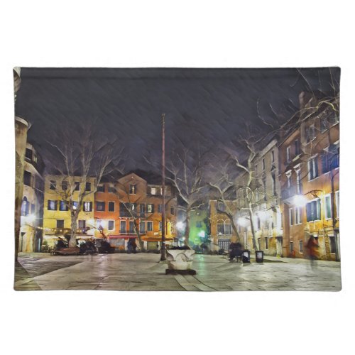 VENETIAN CAMPO Cloth Placemat