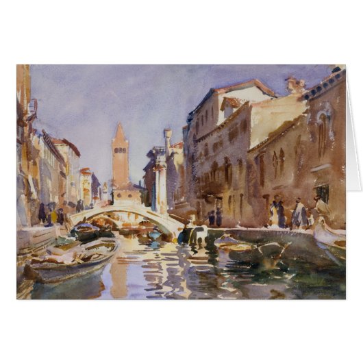 Venetian Canal Cards (Front Horizontal)