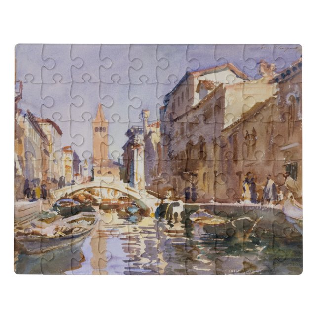 Venetian Canal Jigsaw Puzzle (Puzzle Horizontal)