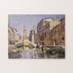 Venetian Canal Jigsaw Puzzle