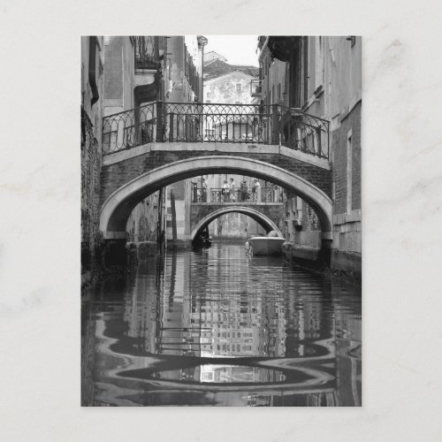 Venetian Canal Postcard