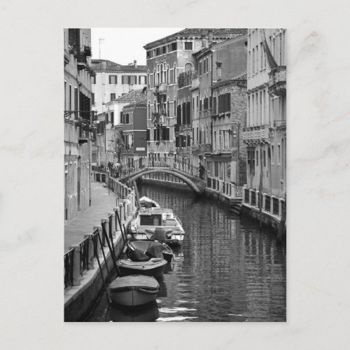 Venetian Canal Postcard