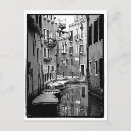 Venetian Canal Postcard