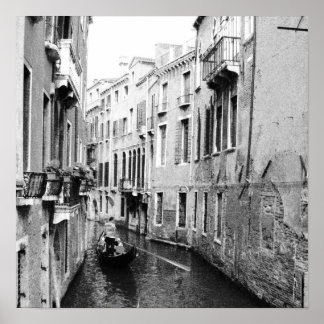 Venetian Canal Poster