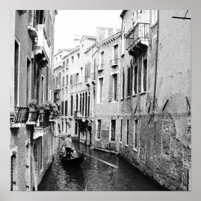Venetian Canal Poster (Front)