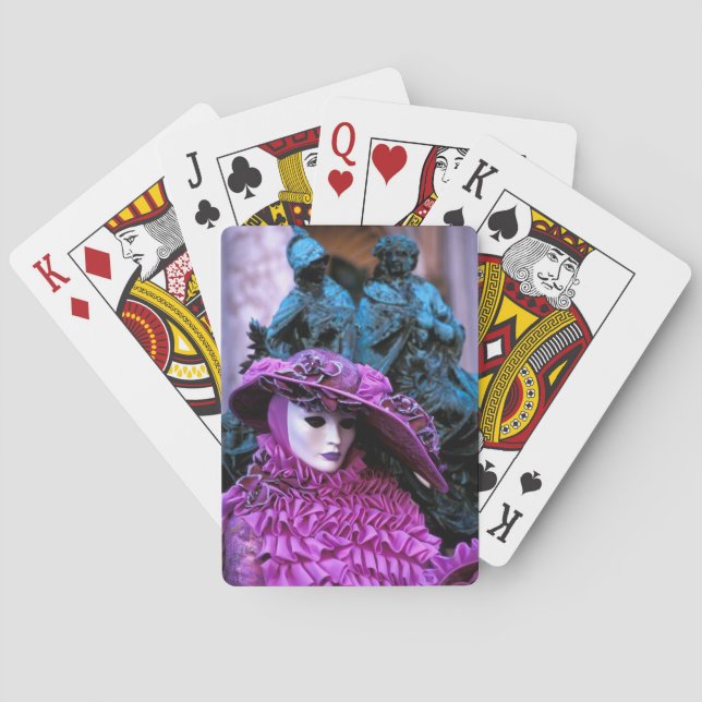 Venetian Carnival Poker Cards (Back)