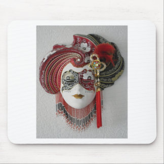 Venetian Ceramic Mask Mouse Pad