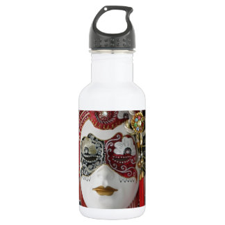 Venetian Ceramic Mask Water Bottle