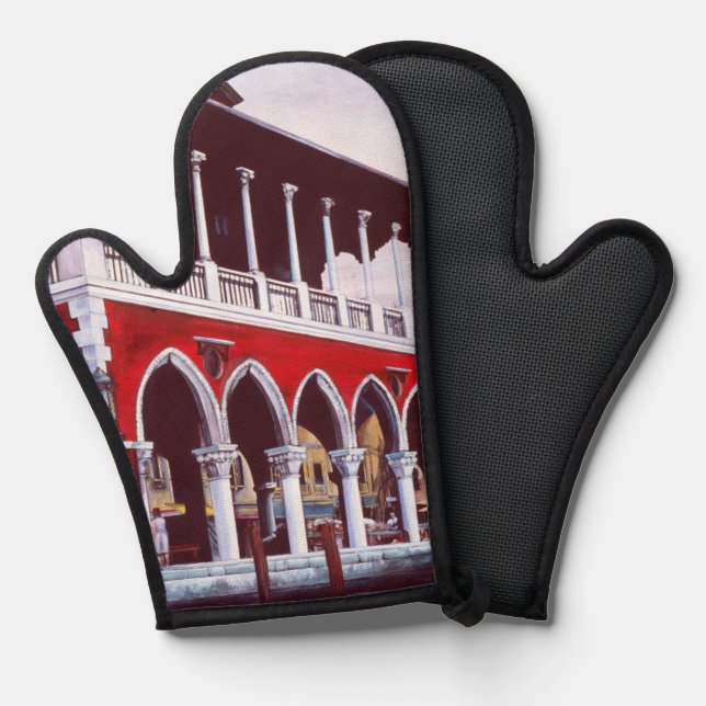 Venetian Charm Oven Mitt (Front/Back)