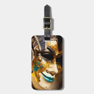 Venetian Costume Mask for Carnivale Luggage Tag