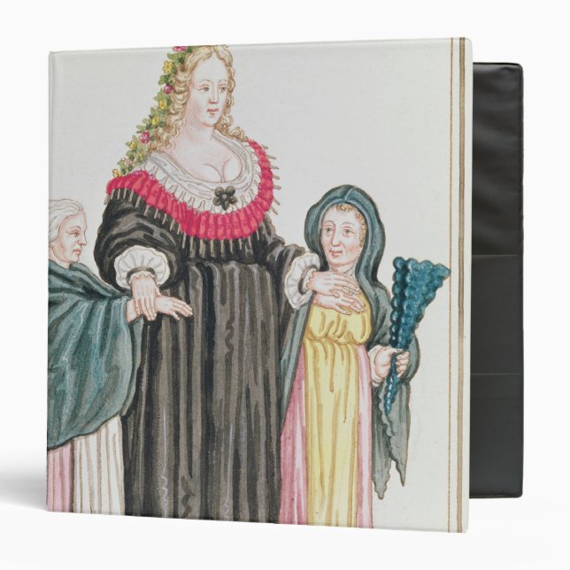 Venetian Courtesan Binder (Front/Inside)