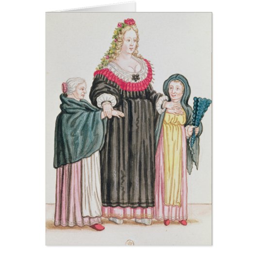 Venetian Courtesan Cards (Front)
