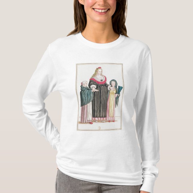 Venetian Courtesan T-Shirt (Front)