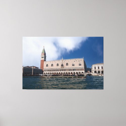 Venetian Elegance St Marks Basilica and Doges  Canvas Print