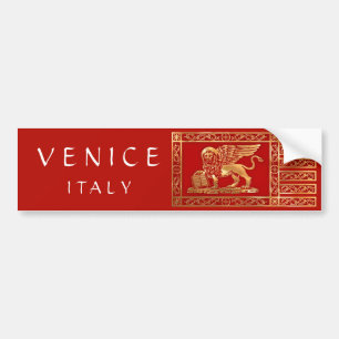 Venetian Flag Bumper Sticker