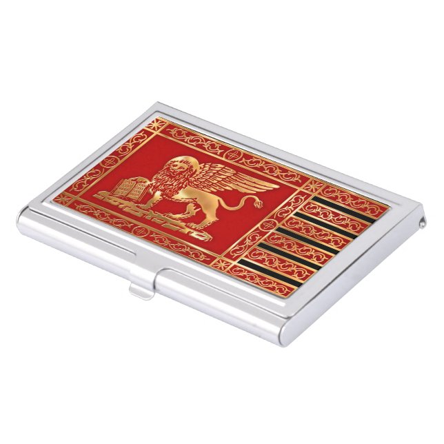 Venetian Flag Case For Business Cards (Front)