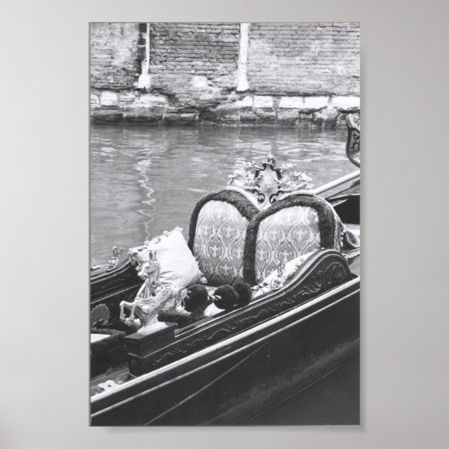 Venetian Gondola Detail Photography Print Poster (Front)