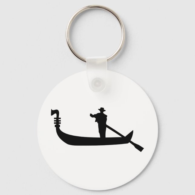 venetian gondola keychain (Front)