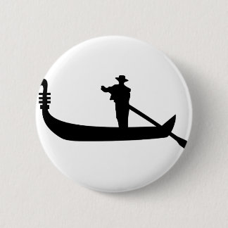 venetian gondola pinback button