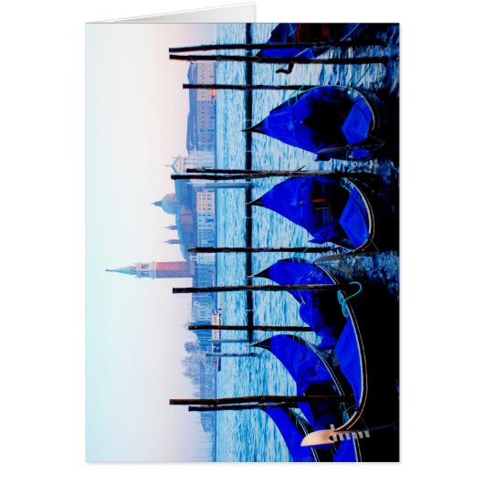 Venetian Gondolas Cards (Front)