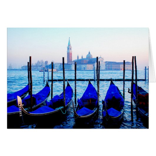 Venetian Gondolas Cards (Front Horizontal)