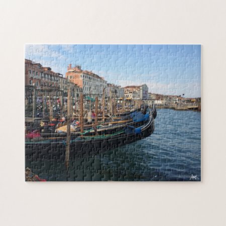 Venetian Gondolas Jigsaw Puzzle