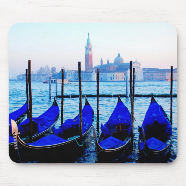 Venetian Gondolas Mouse Pad (Front)