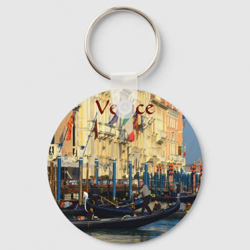 Venetian gondoliers keychain