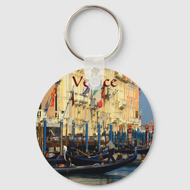 Venetian gondoliers keychain (Front)