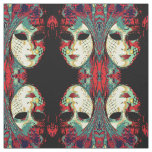 Venetian Lady Mask Fabric