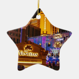 Venetian Las Vegas Decorative Evening Lights Ceramic Ornament