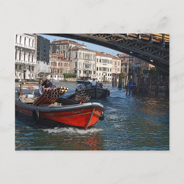 Venetian LuciaII Postcard (Front)