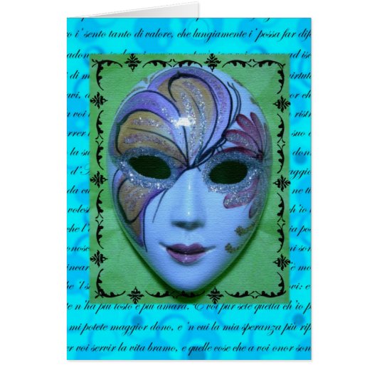 Venetian Mask 2 Cards (Front)