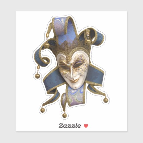 Venetian Mask 2 Sticker