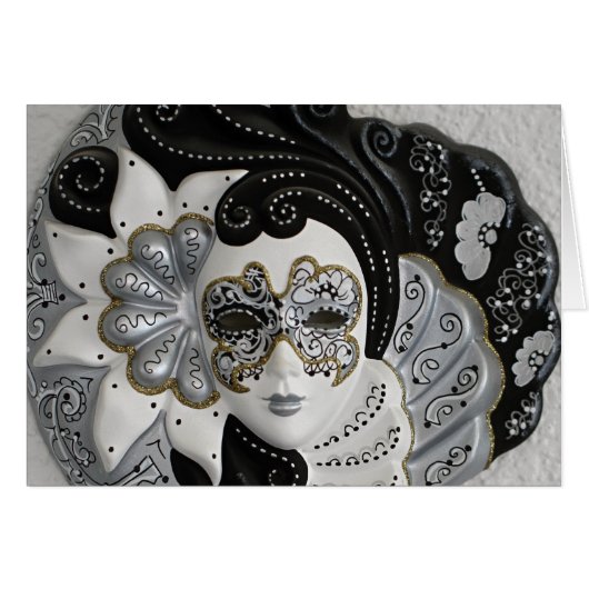 Venetian Mask Cards (Front Horizontal)
