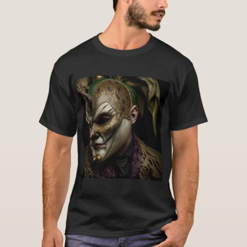Venetian Mask Joker 17 T_Shirt