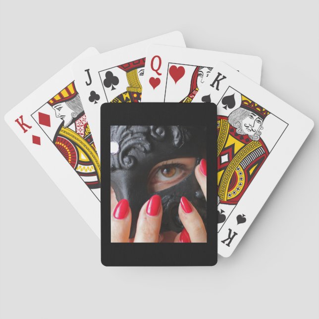 Venetian Mask Poker Cards (Back)
