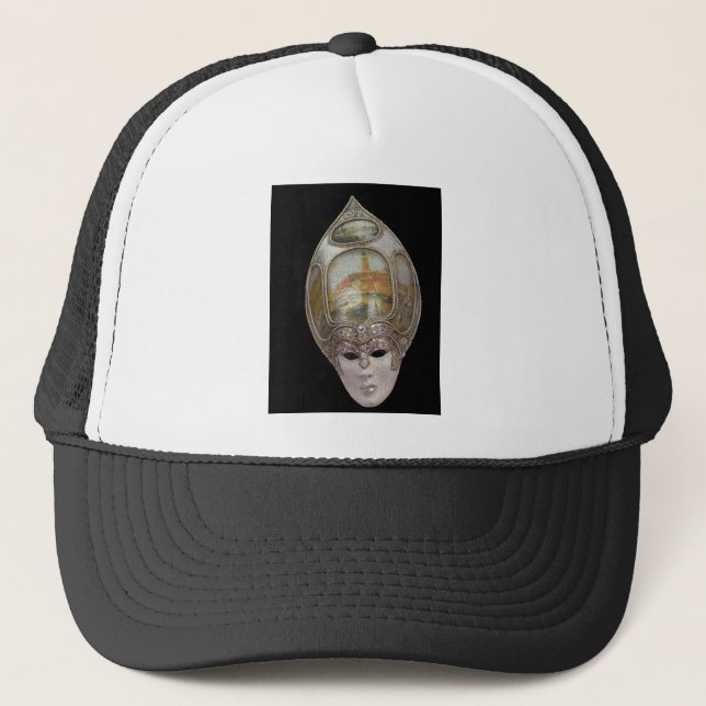 Venetian Mask Trucker Hat (Front)