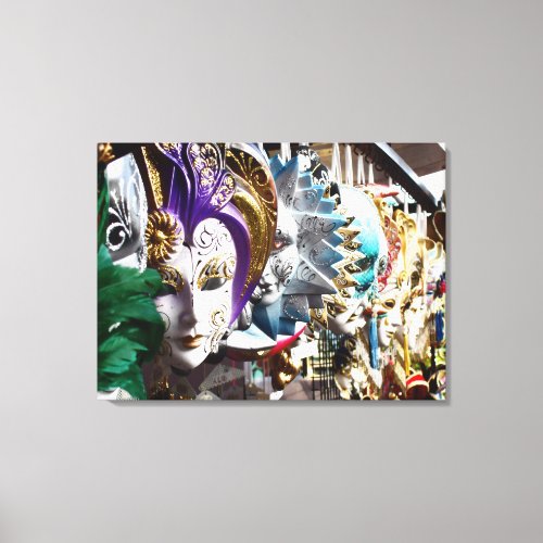 Venetian Masks 1 Canvas Print