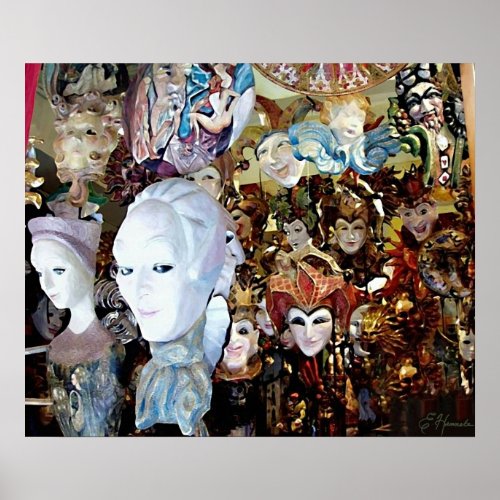 Venetian Masks 2 Poster