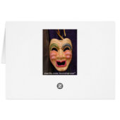 Venetian Masks Cards (Back Horizontal)