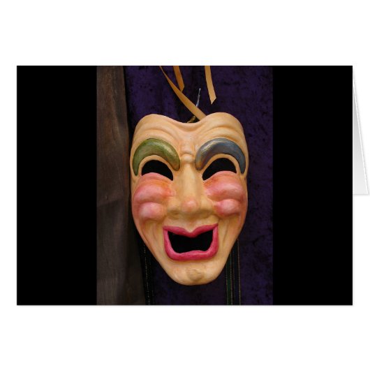 Venetian Masks Cards (Front Horizontal)