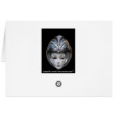 Venetian Masks Cards (Back Horizontal)