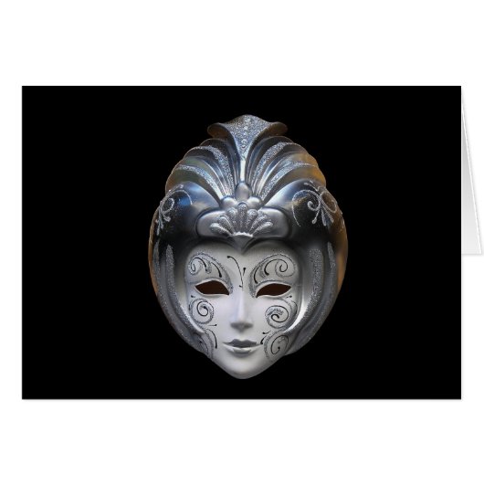 Venetian Masks Cards (Front Horizontal)