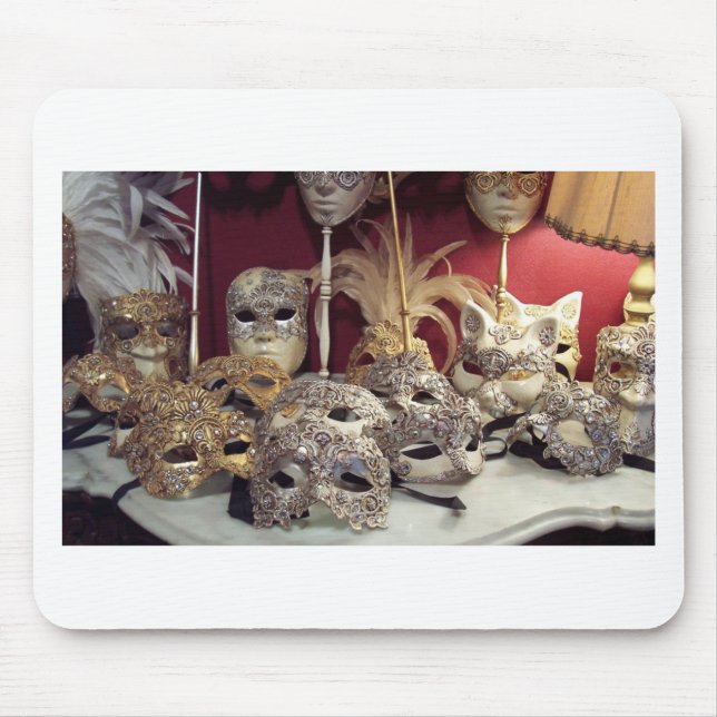 Venetian Masks Mouse Pad (Front)