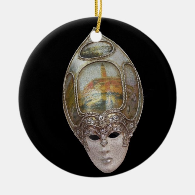 Venetian Masks Ornament (Front)