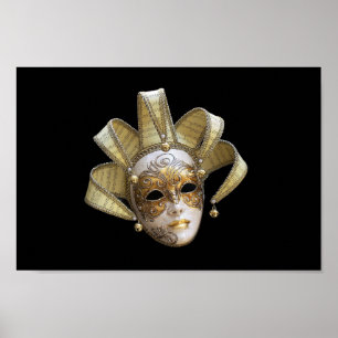 Venetian Masks Poster