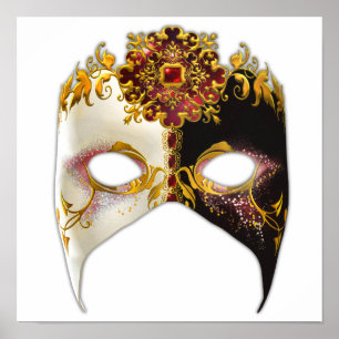 Venetian Masque: Ruby Jewel Poster