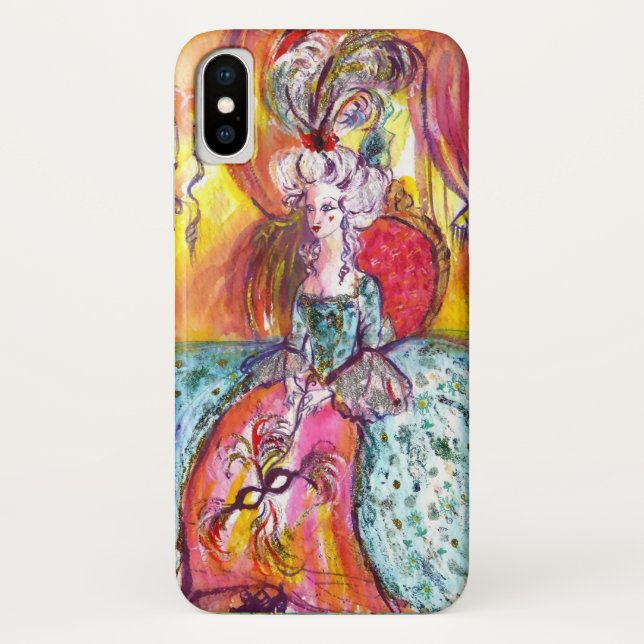 VENETIAN MASQUERADE / COLOMBINA Case-Mate iPhone CASE (Back)